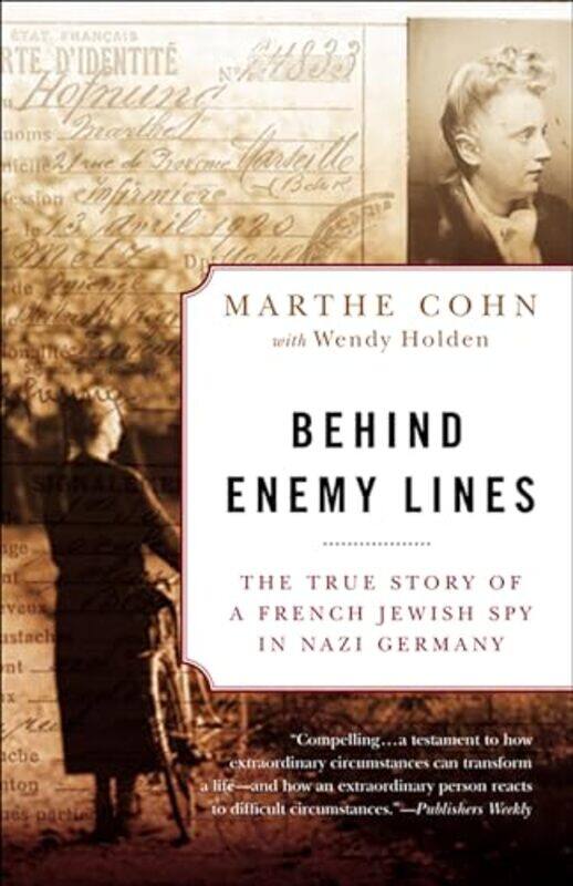 

Behind Enemy Lines by Marthe Cohn-Paperback