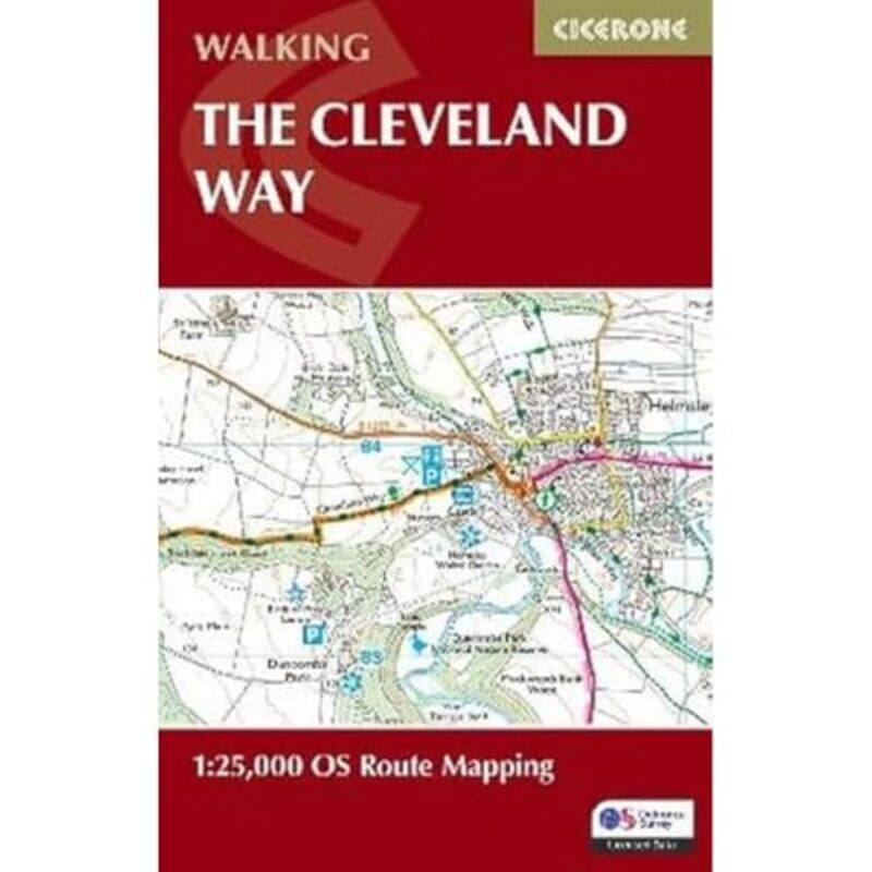 

The Cleveland Way Map Booklet by Paddy Dillon-Paperback