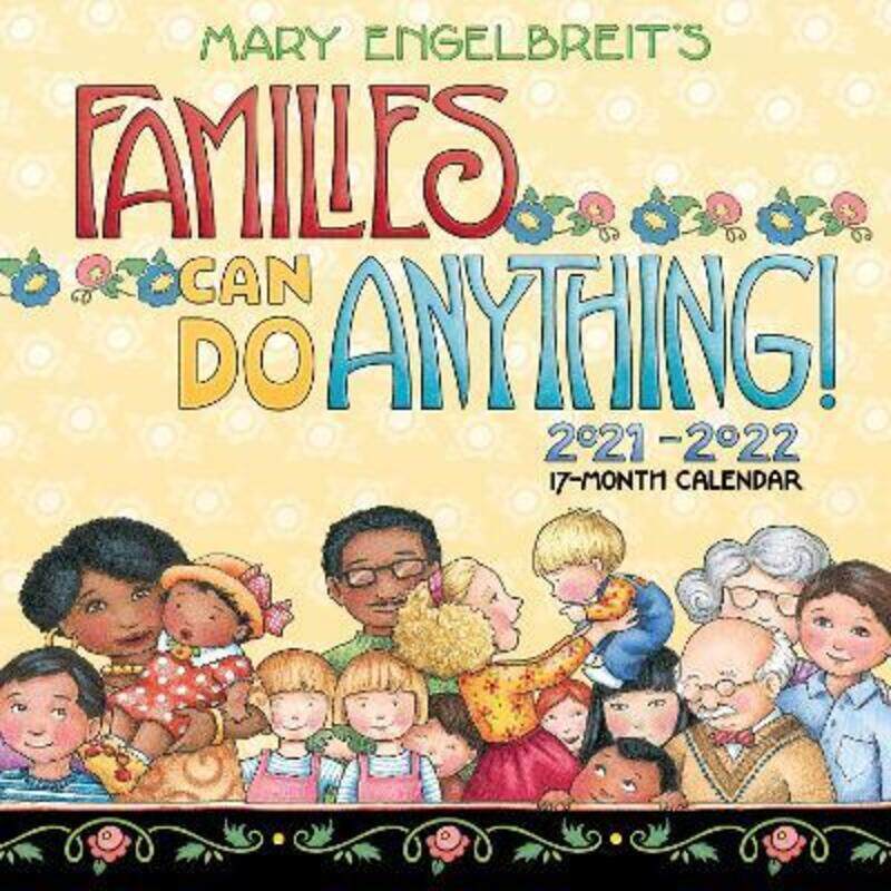 

Mary Engelbreit Families Can Do Anything! 17-Month 2021-2022 Family Calendar.paperback,By :Mary Engelbreit