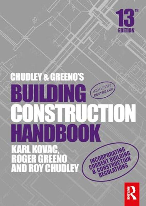

Chudley and Greenos Building Construction Handbook by Jeffrey V WellsAllison Childs WellsRobert Dean-Paperback
