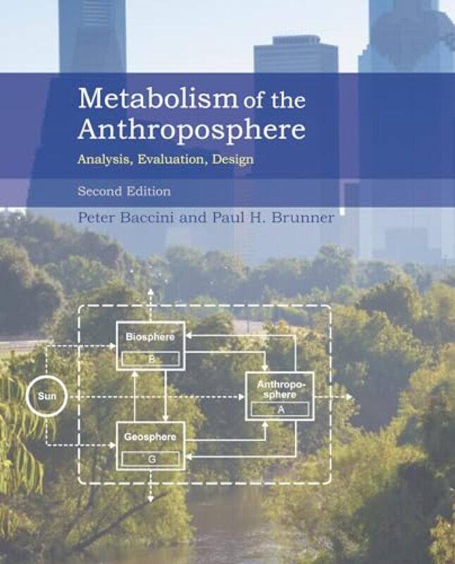 

Metabolism of the Anthroposphere by Peter BacciniPaul H Vienna University of Technology Brunner-Hardcover