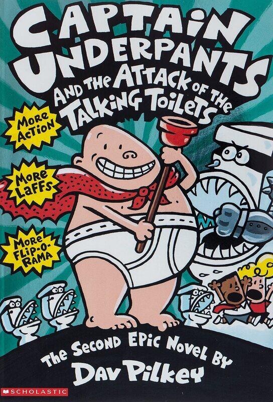 

Captain Underpants and the Attack of the Talking Toilets, Paperback Book, By: Dav Pilkey