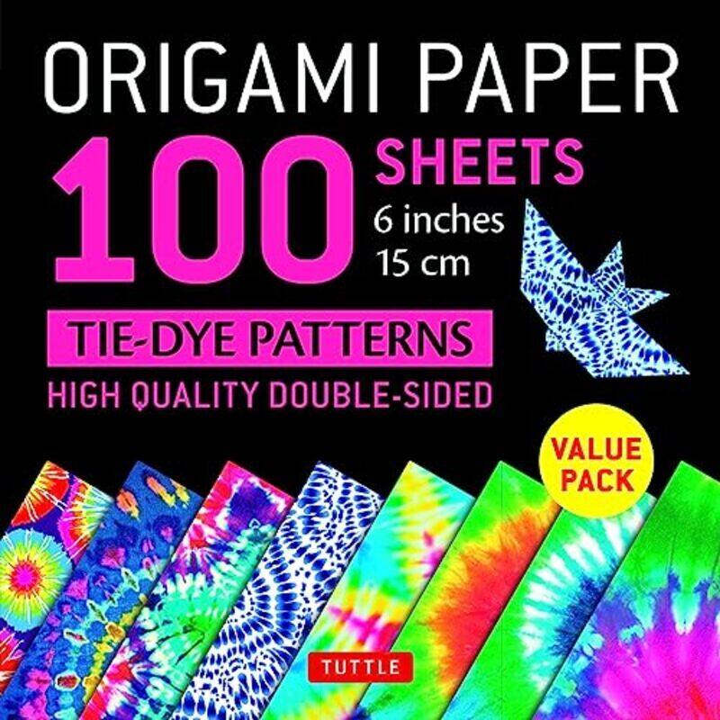 

Origami Paper 100 Sheets Tiedye Patterns 6 15 Cm Tuttle Origami Paper Doublesided Origami She By Tuttle Publishing Paperback
