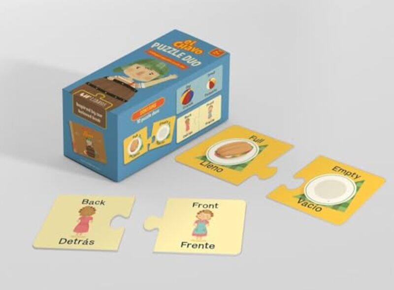 

Chavo Opposites Opuestos Puzzle Duo 20Pc By Lil Libros - Hardcover