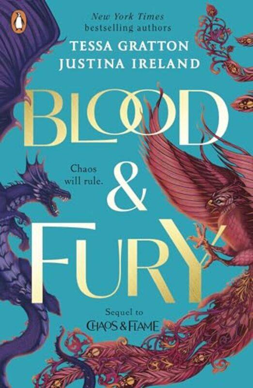 

Blood and Fury by Tessa GrattonJustina Ireland-Paperback