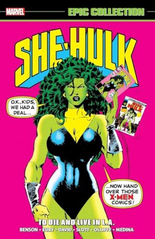 

SheHulk Epic Collection To Die And Live In LA by Dan SlottPeter DavidTodd Dezago-Paperback