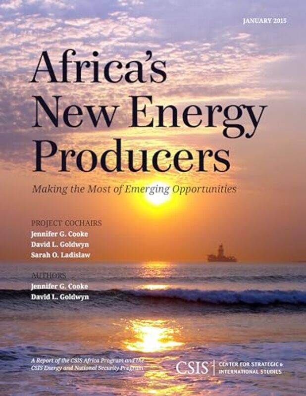 

Africas New Energy Producers by Jennifer G CookeDavid L Goldwyn-Paperback