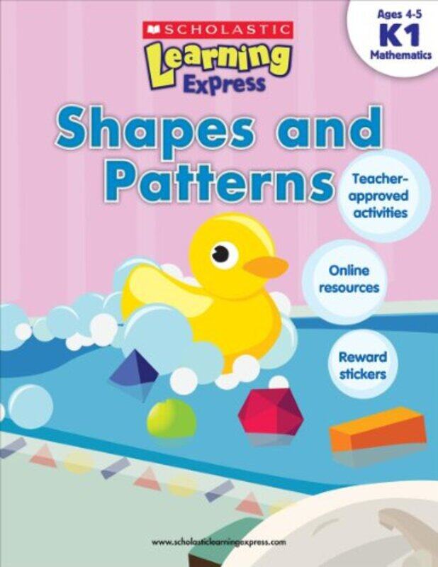 

Learning Express Shapes And Patterns Level K1 By Inc Scholastic -Paperback