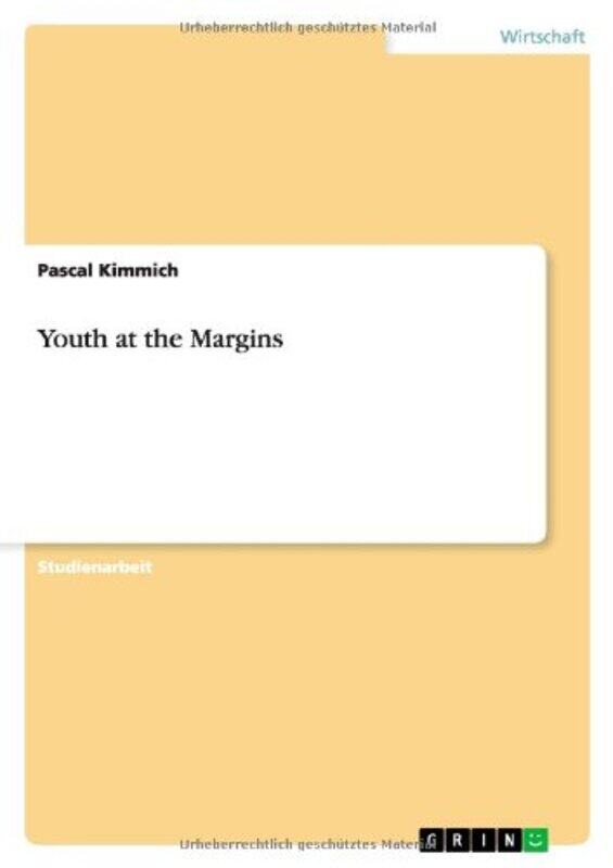 

Youth At The Margins by Pascal Kimmich-Paperback