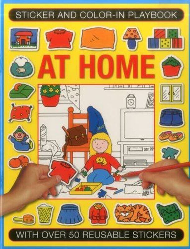 

Sticker and Colourin Playbook at Home by George MacKay-Paperback