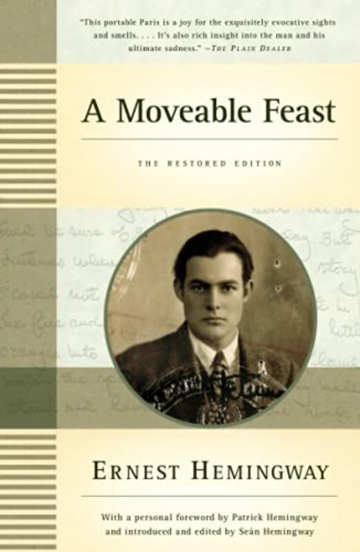 Moveable Feast The Restored Edition By Ernest Hemingway Paperback