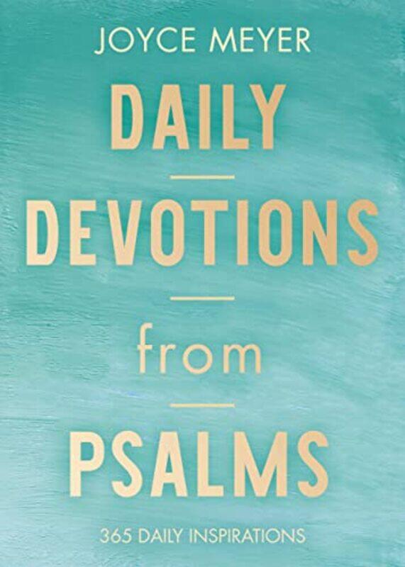 

Daily Devotions From Psalms By Meyer Joyce - Hardcover