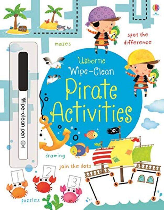 

WipeClean Pirate Activities WipeClean Activities Paperback by Kirsteen Robson
