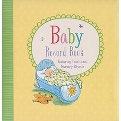 BABY RECORD BOOK (YELLOW), Hardcover Book, By: Parragon Books