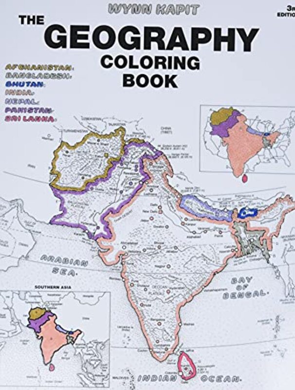 Geography Coloring Book , Paperback by Kapit, Wynn