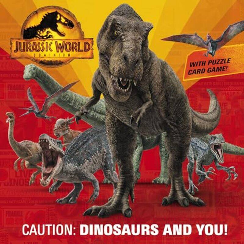 

Caution Dinosaurs And You Jurassic World D By Chlebowski Rachel - Paperback