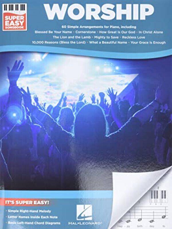 

Worship Super Easy Songbk By Piano - Paperback