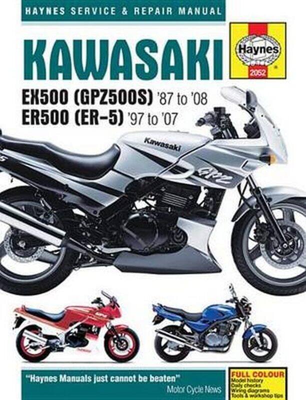 

Kawasaki EX500 GPZ500S & ER500 ER5 87 05 by Cynthia Harrod-Eagles-Paperback