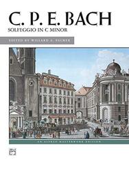 Solfeggio C (Cpe),Paperback,By:Bach, Carl Philipp Emanuel - Palmer, Willard A