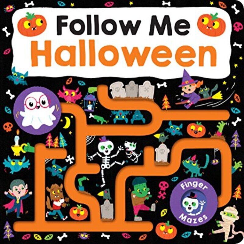 

Maze Book: Follow Me Halloween By Roger Priddy Paperback