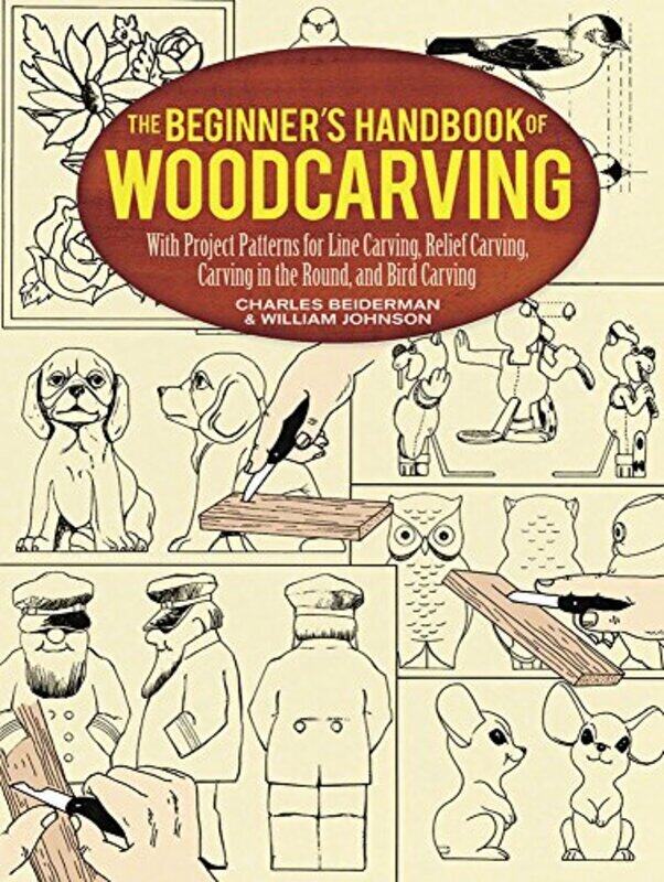 

The Beginners Handbook Of Woodcarvings by Beiderman, Charles Paperback