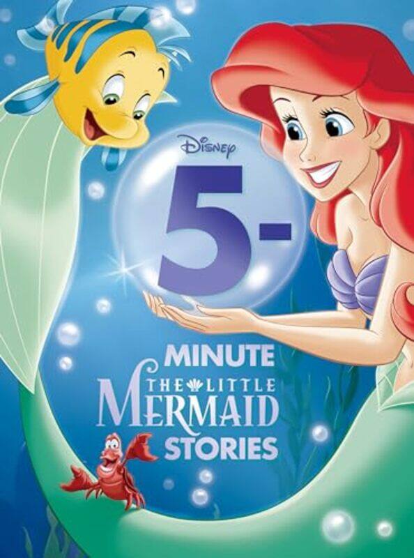 

5 Minute The Little Mermaid Stories By Disney - Hardcover