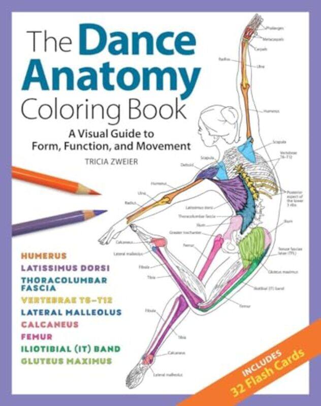 

Dance Anatomy Coloring Bk By Zweier Tricia - Paperback