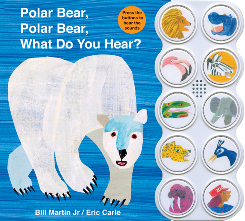 What Do You Hear? Polar Bear, Polar Bear, Board Book, By: Eric Carle