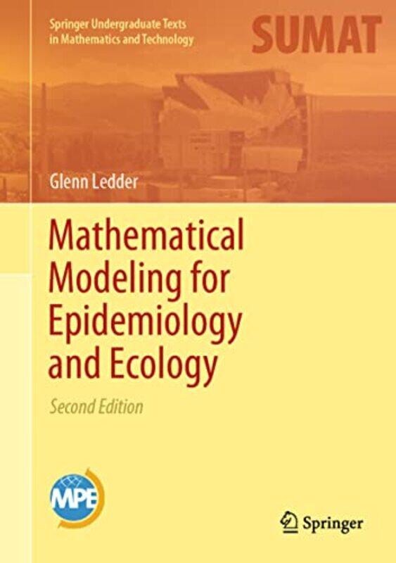 

Mathematical Modeling for Epidemiology and Ecology by Anodea PhD Judith-Hardcover