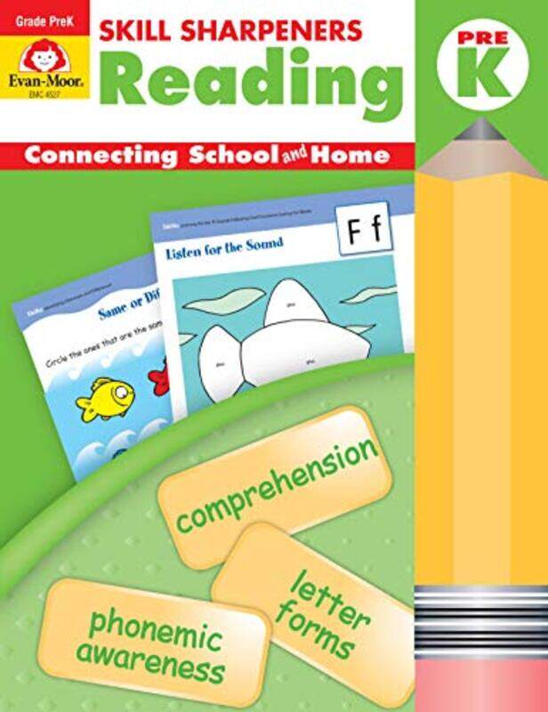 

Skill Sharpeners Reading, Grade Pre-K, Paperback, By: Jo Ellen Moore