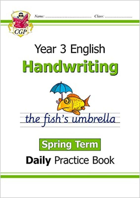 

Ks2 Handwriting Year 3 Daily Practice Book: Spring Term By Cgp Books - Cgp Books Paperback