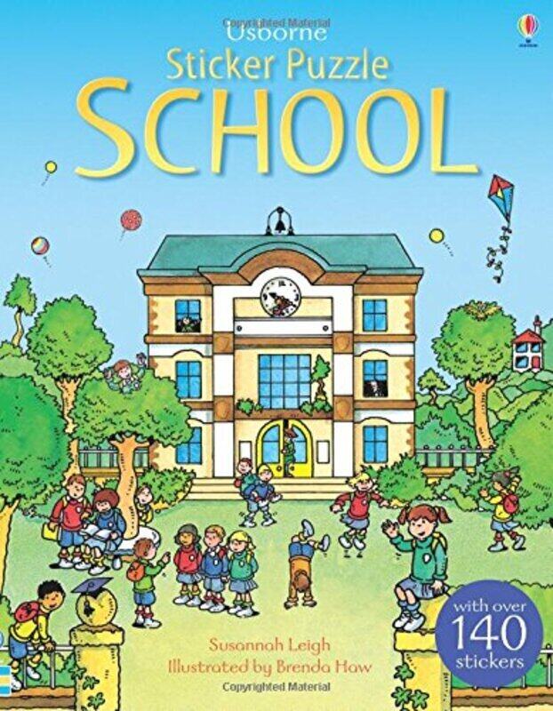 

Sticker Puzzle School, Paperback, By: Susannah Leigh