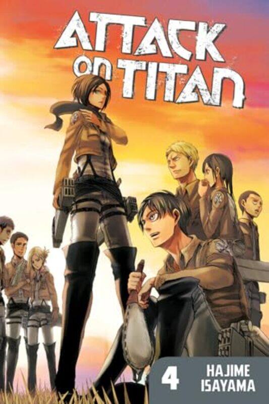 

Attack On Titan 4 by Hajime Isayama-Paperback