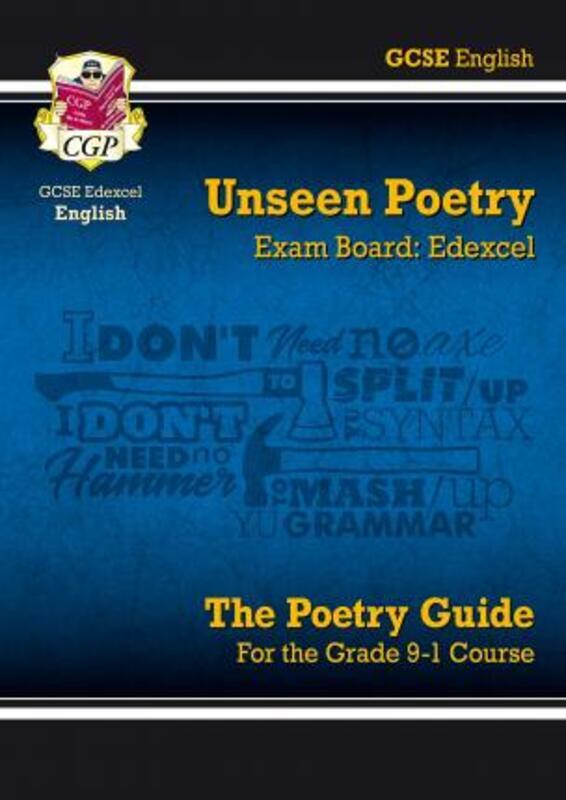 New GCSE English Edexcel Unseen Poetry Guide includes Online Edition