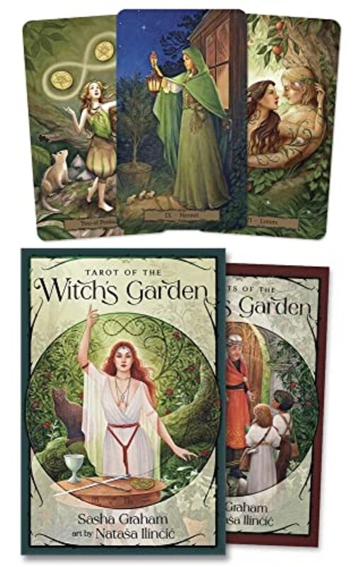 

Tarot Of The Witchs Garden By Graham Sasha - Hardcover