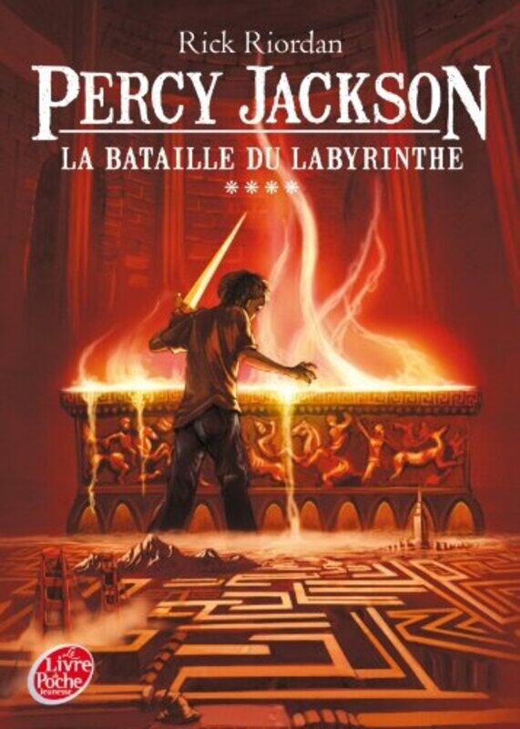 

Percy Jackson - Tome 4 - La bataille du labyrinthe, Paperback Book, By: Rick Riordan