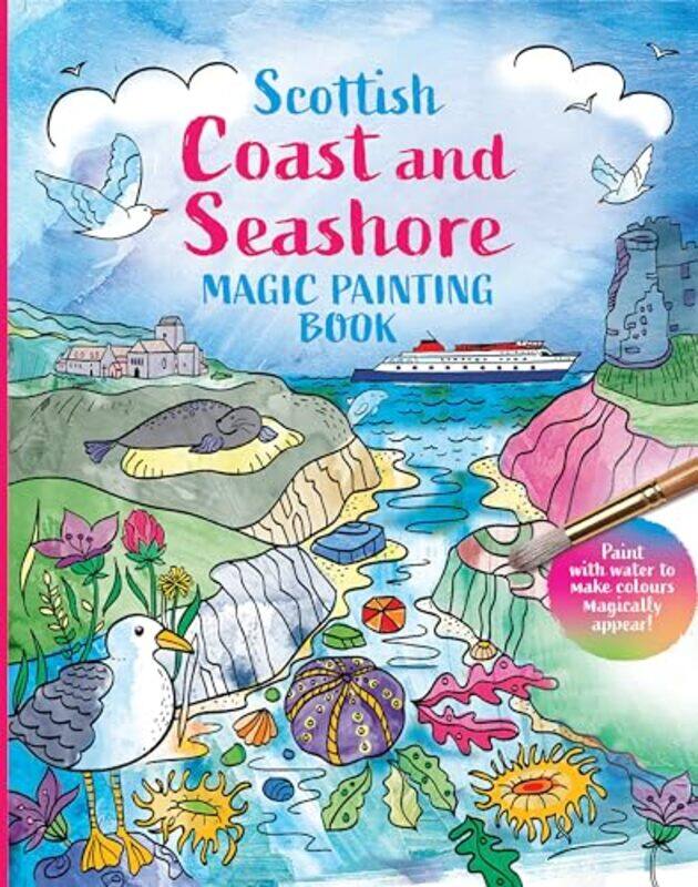 

Scottish Coast and Seashore Magic Painting Book -Paperback