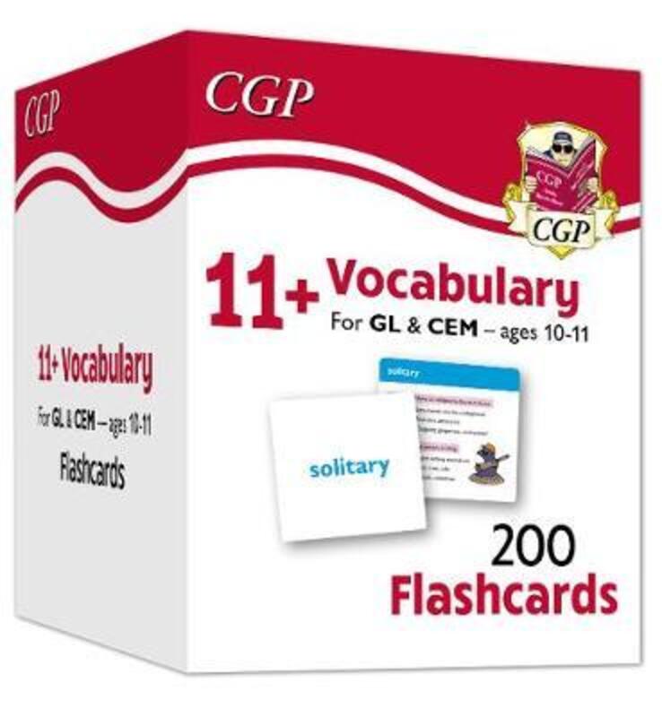 New 11+ Vocabulary Flashcards - Ages 10-11