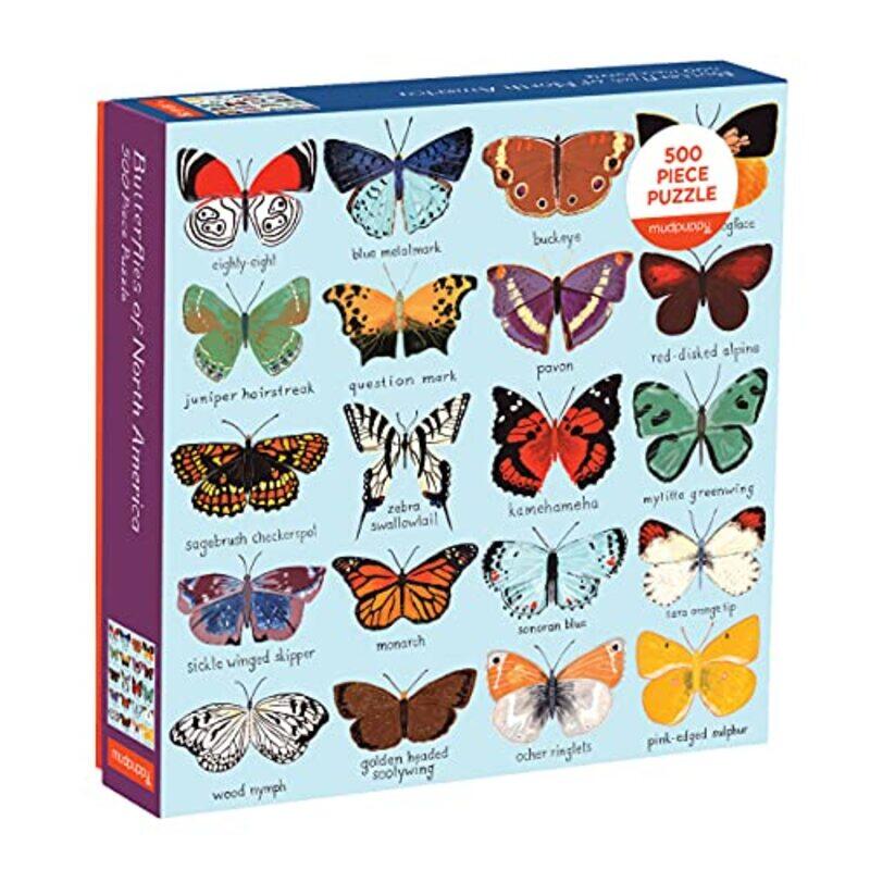 

Butterflies Of North America 500 Piece F By Mudpuppy - Hardcover