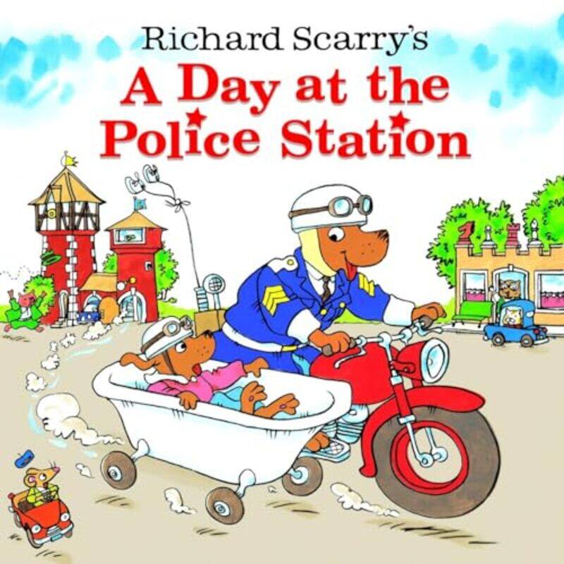 

Richard Scarrys A Day At The Police Station by Scarry, Richard - Scarry, Richard-Paperback