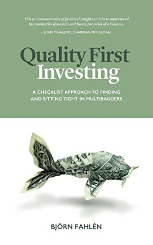 

Quality First Investing by Timothy Keller-Paperback