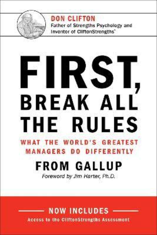 

First, Break All The Rules: What the World's Greatest Managers D.Hardcover,By :Gallup Press