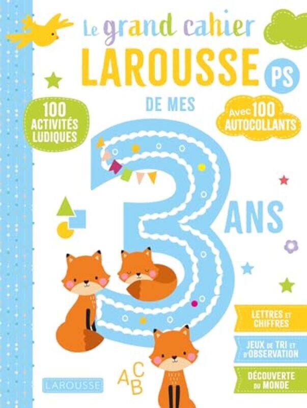 

Jai 3 Ans Le Super Cahier Ludoeducatif De Mes 3 Ans by COLLECTIF , Paperback