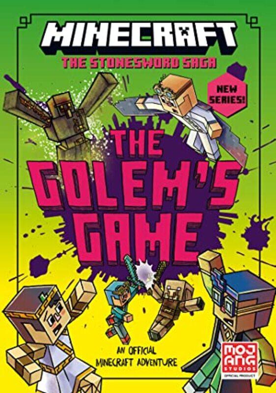 

Minecraft The Golems Game Stonesword Saga Book 5 By Mojang Ab - Paperback