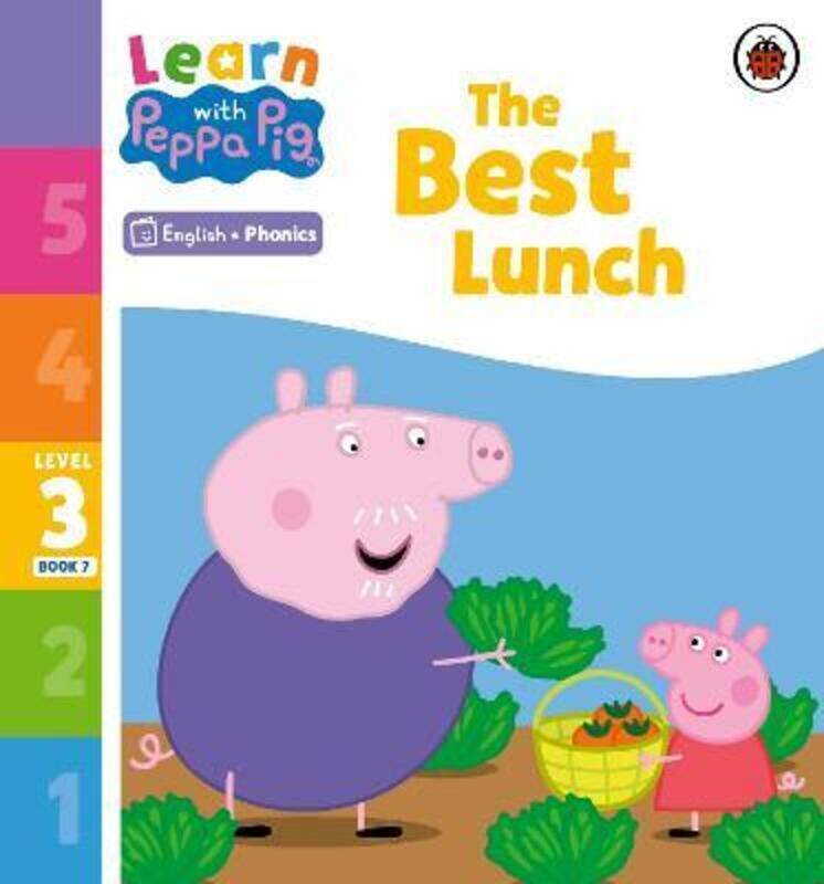 

Learn with Peppa Phonics Level 3 Book 7 - The Best Lunch (Phonics Reader)