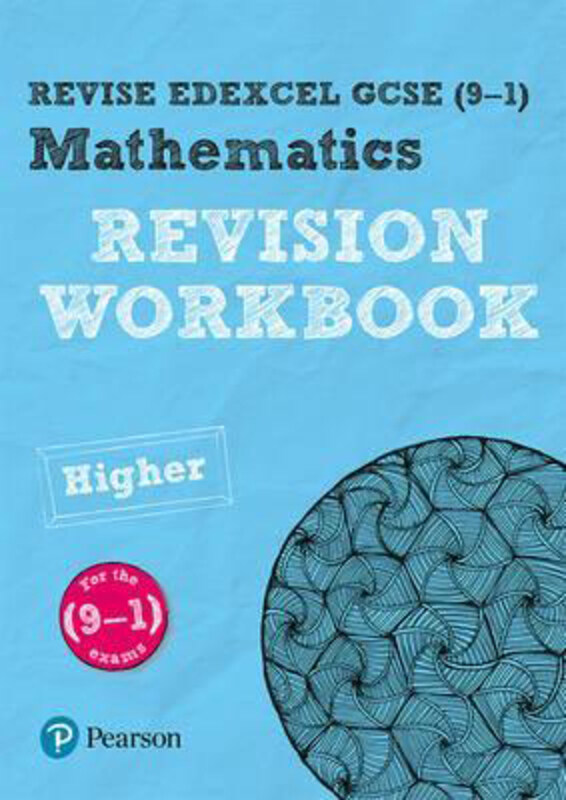 

Pearson REVISE Edexcel GCSE (9-1) Maths Higher Revision Workbook: for home learning, 2021 assessments and 2022 exams, Paperback Book, By: Navtej Marwa