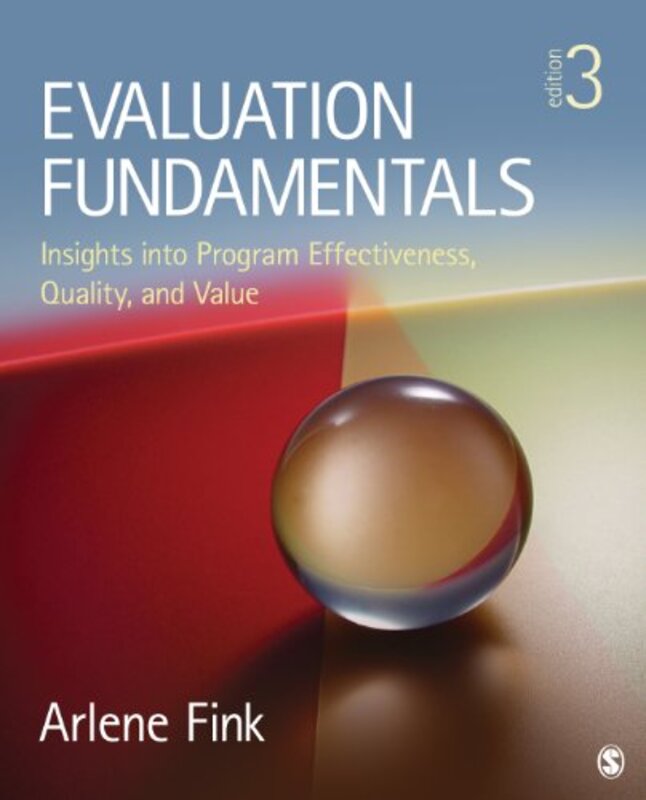 Evaluation Fundamentals by Arlene G Fink-Paperback