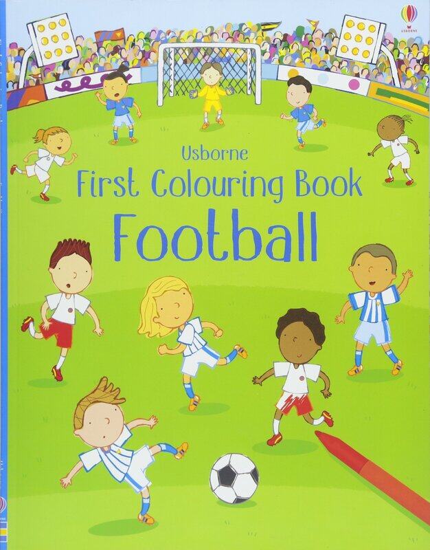 

First Colouring Book Football, Paperback Book, By: Sam Taplin