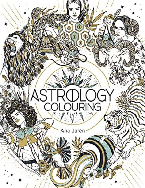 

Astrology Colouring,Paperback by Jaren, Ana (Illustrator)