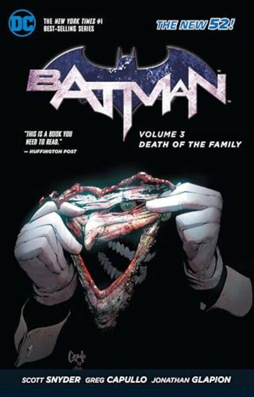 

Batman Vol 3 Death of the Family The New 52 by Scott SnyderGreg CapulloJock-Paperback